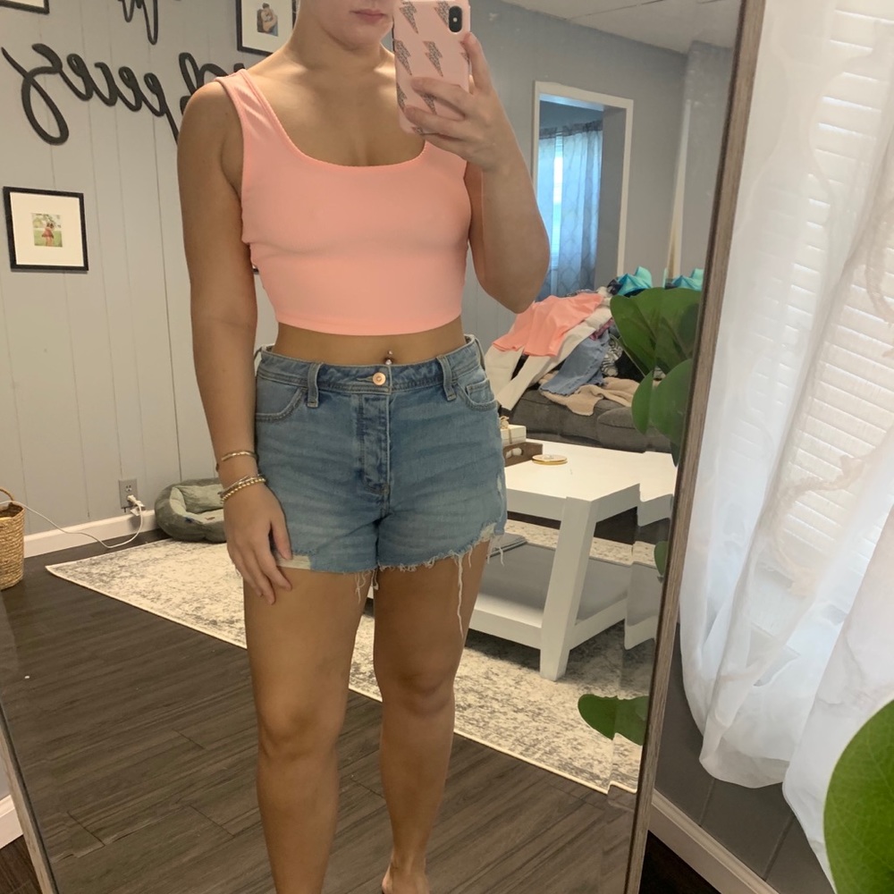 Hollister High Rise Mom Shorts